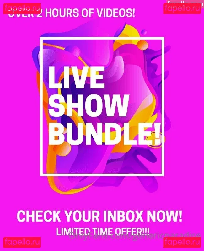 genericparadise Onlyfans Photo Gallery 