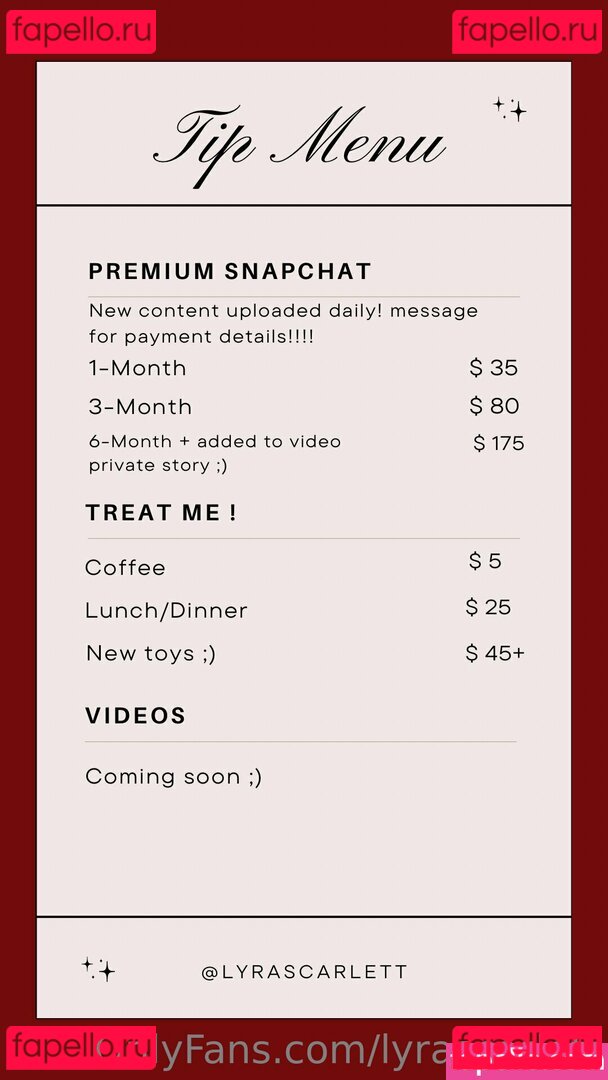 laurascarlettcameron / lyrascarlett Onlyfans Photo Gallery 