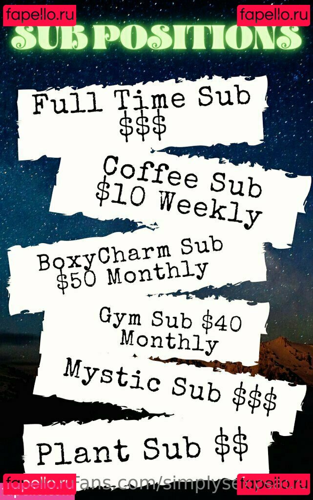 simplysexysage Onlyfans Photo Gallery 