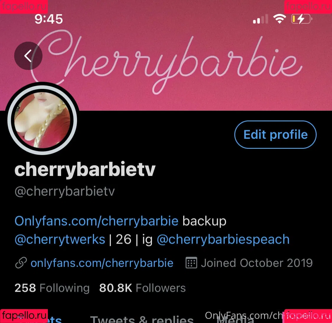 cherrybarbie Onlyfans Photo Gallery 
