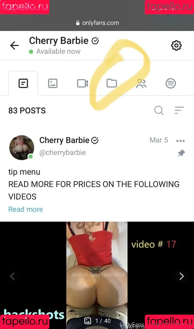 cherrybarbie Onlyfans Photo Gallery 