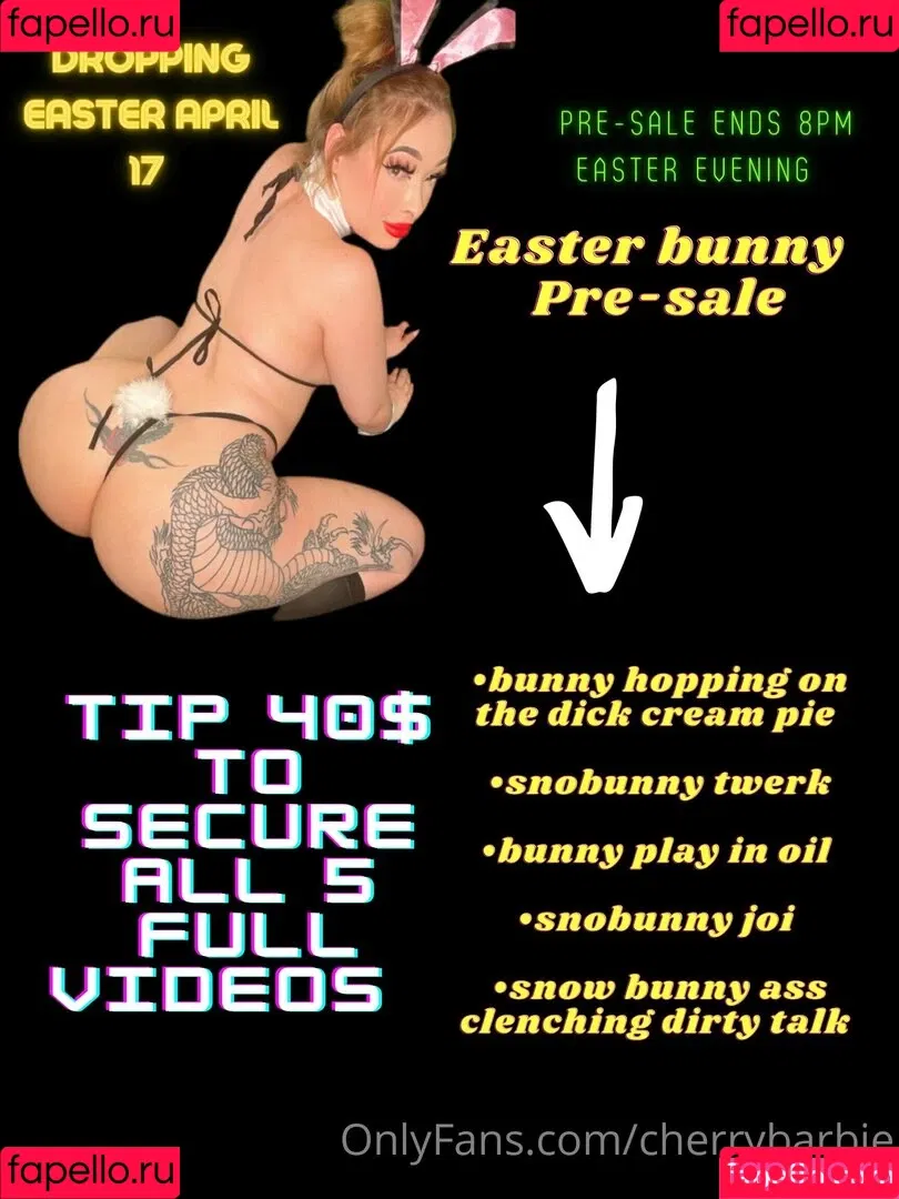 cherrybarbie Onlyfans Photo Gallery 