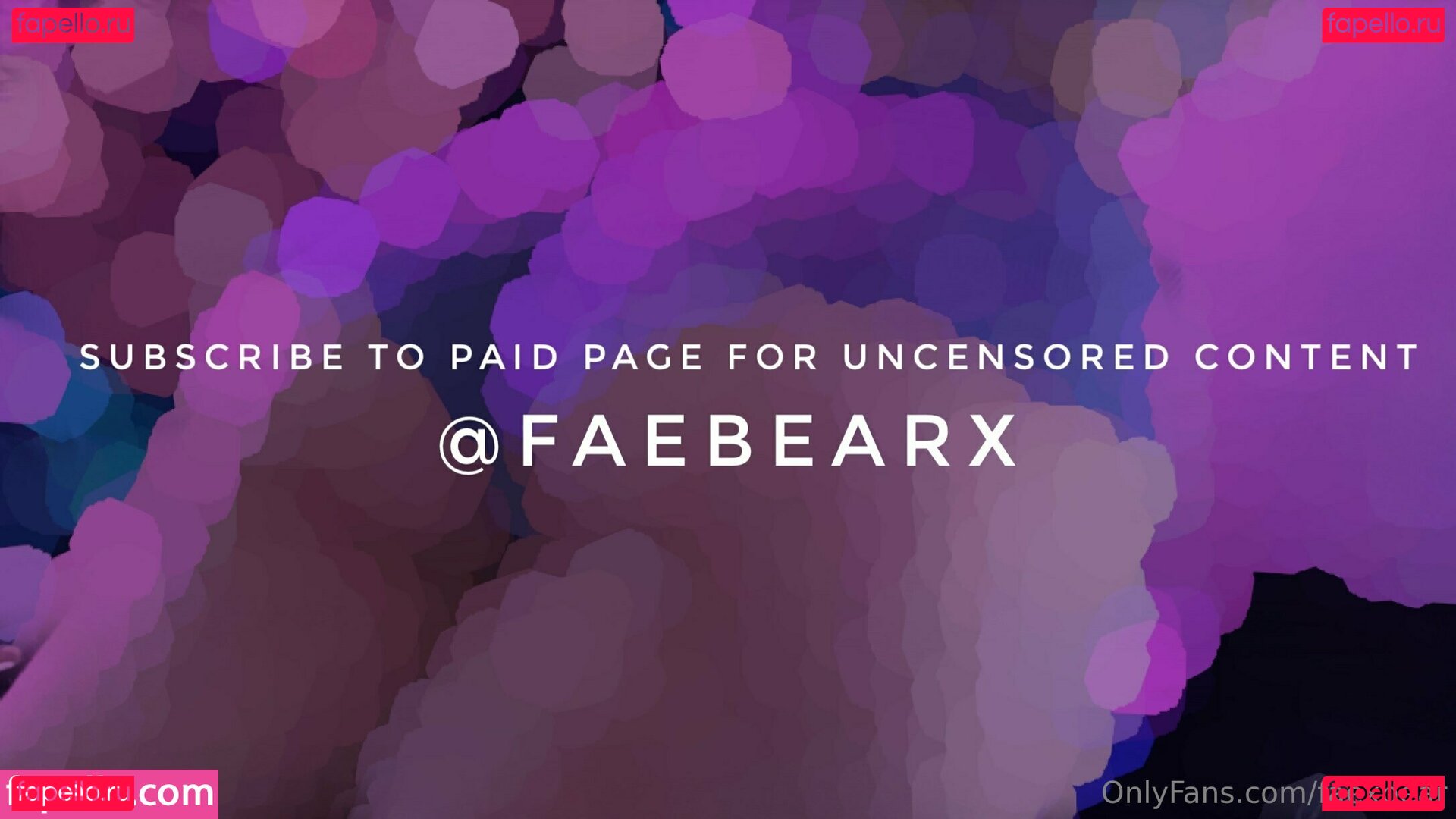 faerry2 / faexbear Onlyfans Photo Gallery 