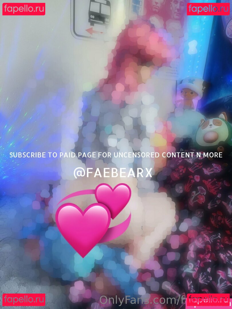 faerry2 / faexbear Onlyfans Photo Gallery 