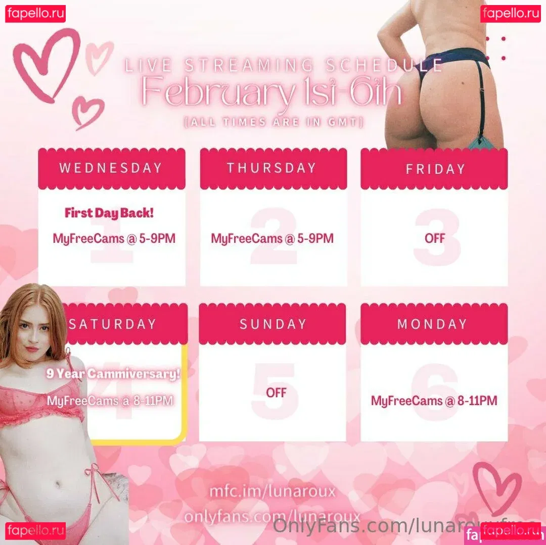 lunarouxfree Onlyfans Photo Gallery 