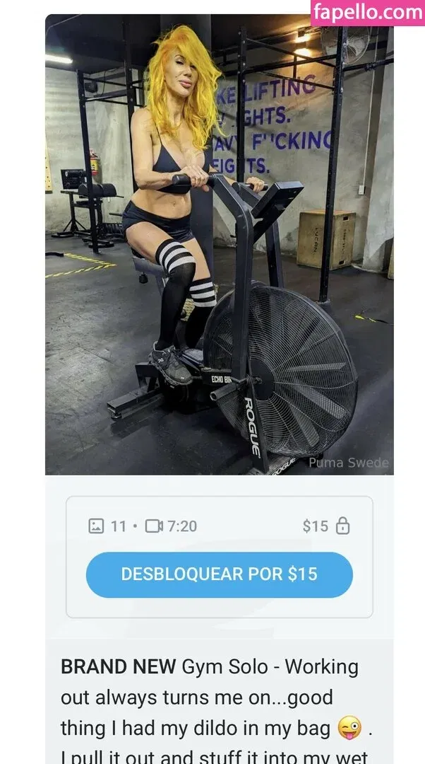 Puma Swede Onlyfans Photo Gallery 