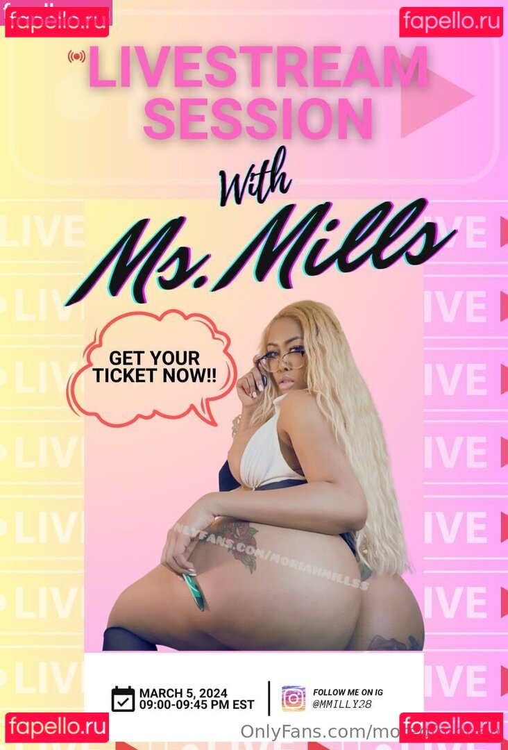 moreofmoriah / thisismoriahmills Onlyfans Photo Gallery 