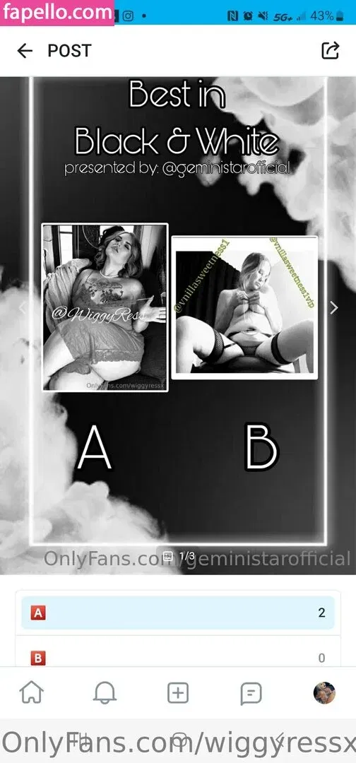 wiggyressx Onlyfans Photo Gallery 