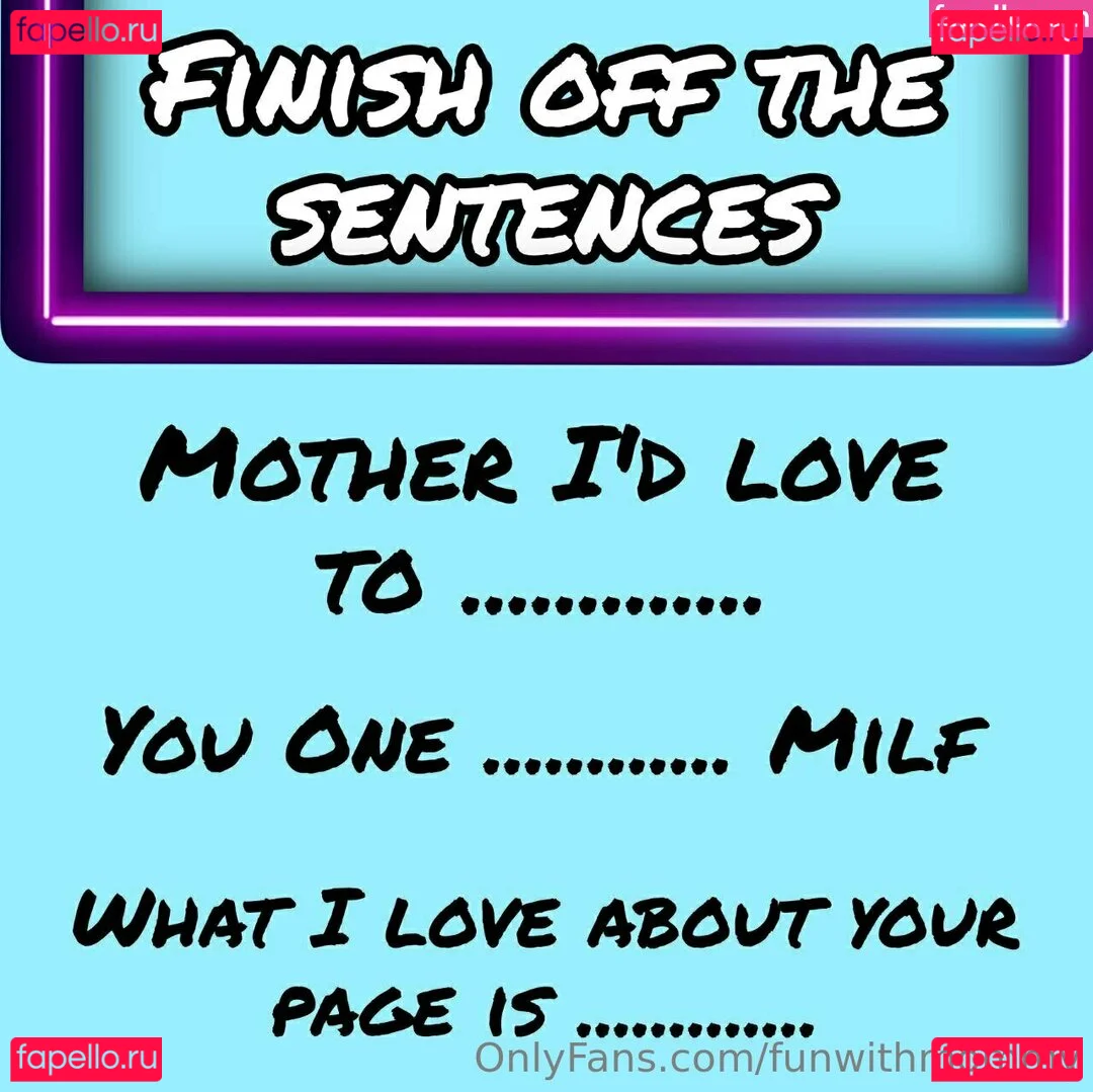 funwithmommy Onlyfans Photo Gallery 