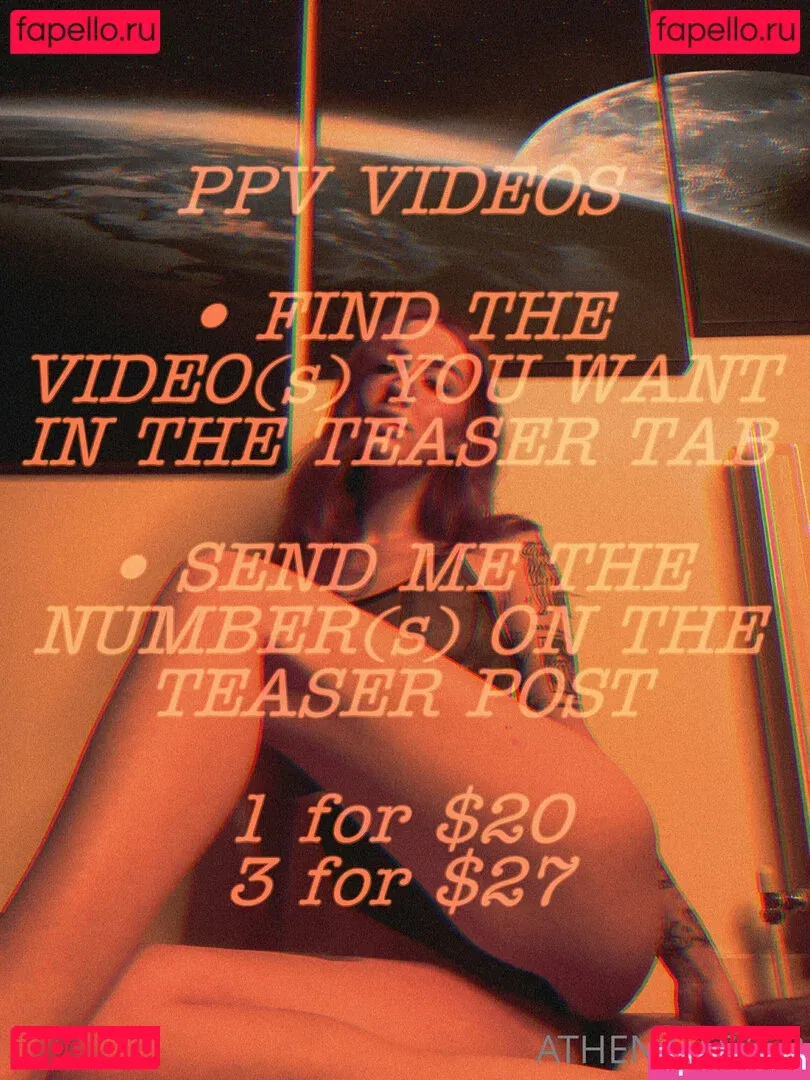 athenaaster Onlyfans Photo Gallery 