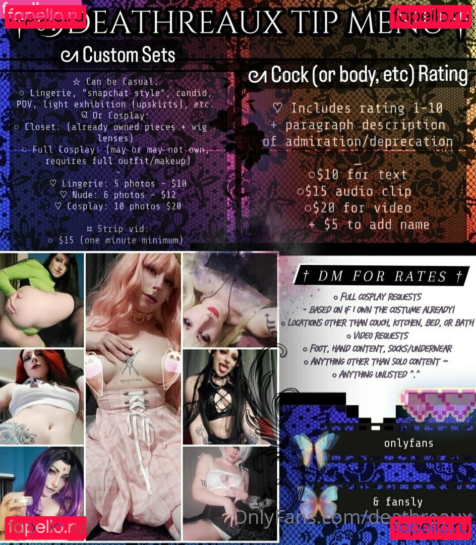 deathreaux Onlyfans Photo Gallery 