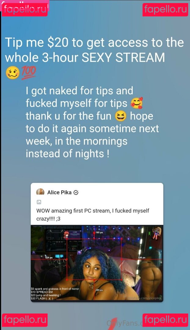 alicepika Onlyfans Photo Gallery 