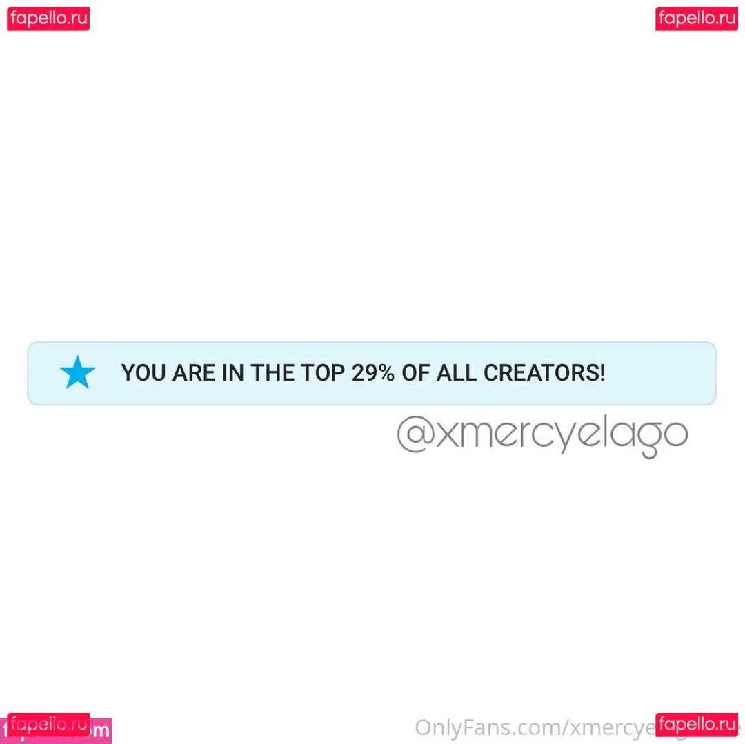 xmercyelagofree Onlyfans Photo Gallery 