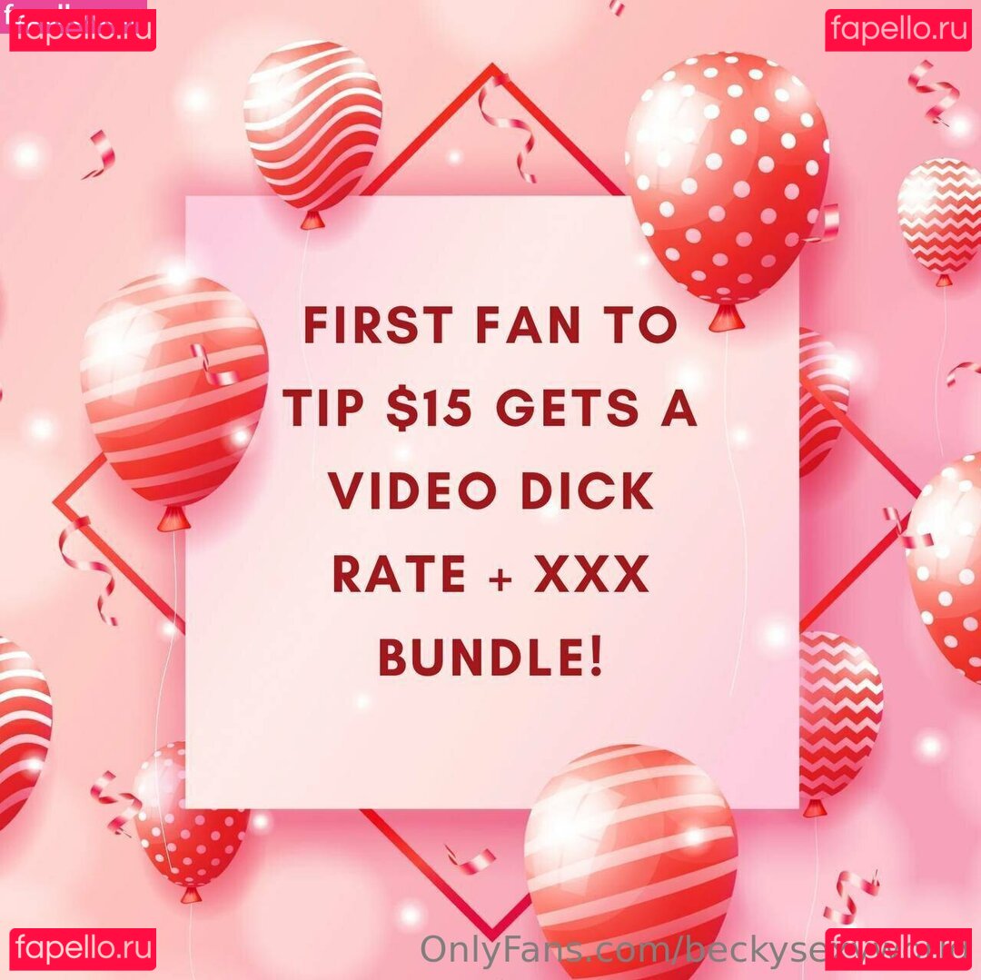 beckysexyworld Onlyfans Photo Gallery 