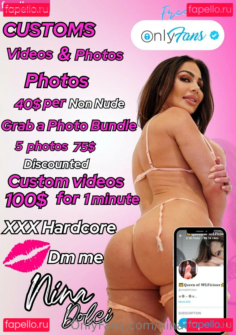 ninadolcixxx Onlyfans Photo Gallery 