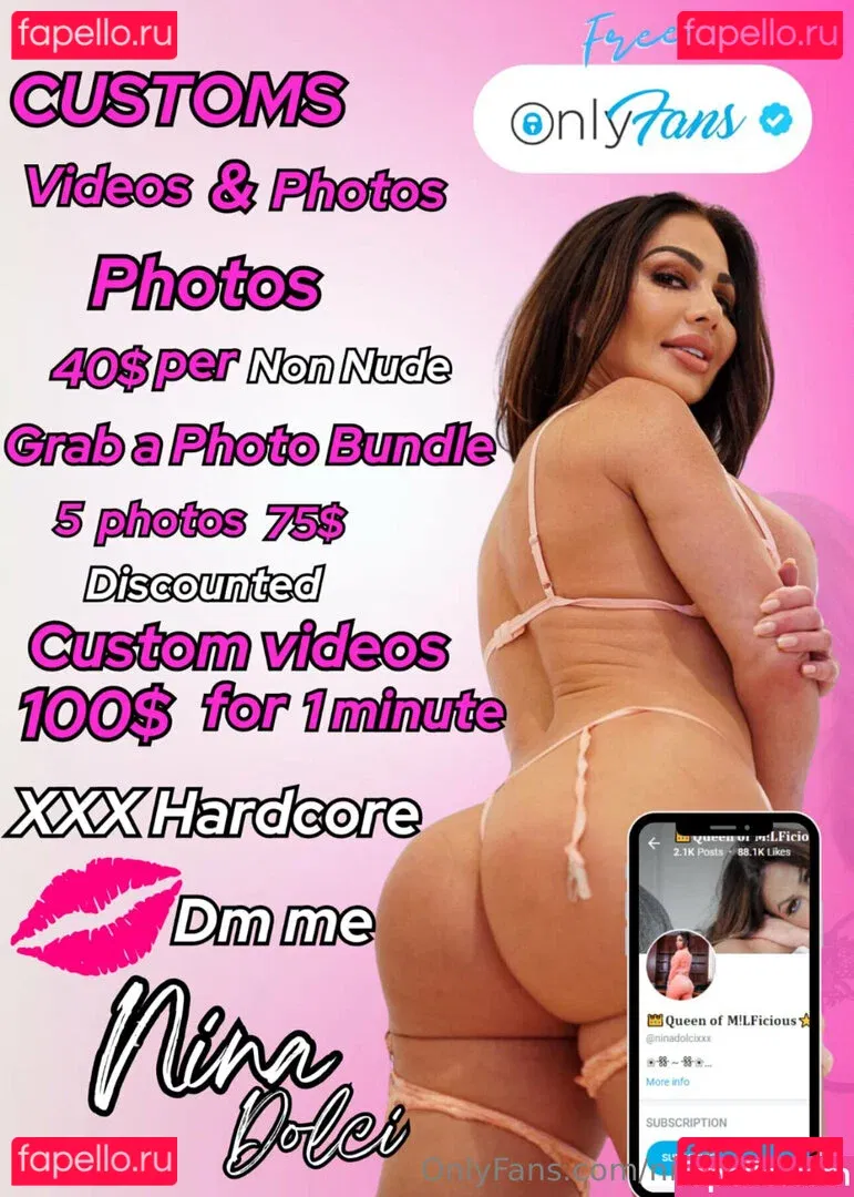 ninadolcixxx Onlyfans Photo Gallery 
