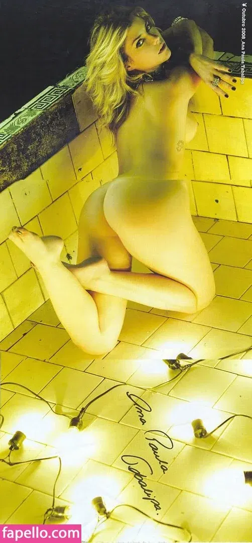 Ana Paula Tabalipa Onlyfans Photo Gallery 