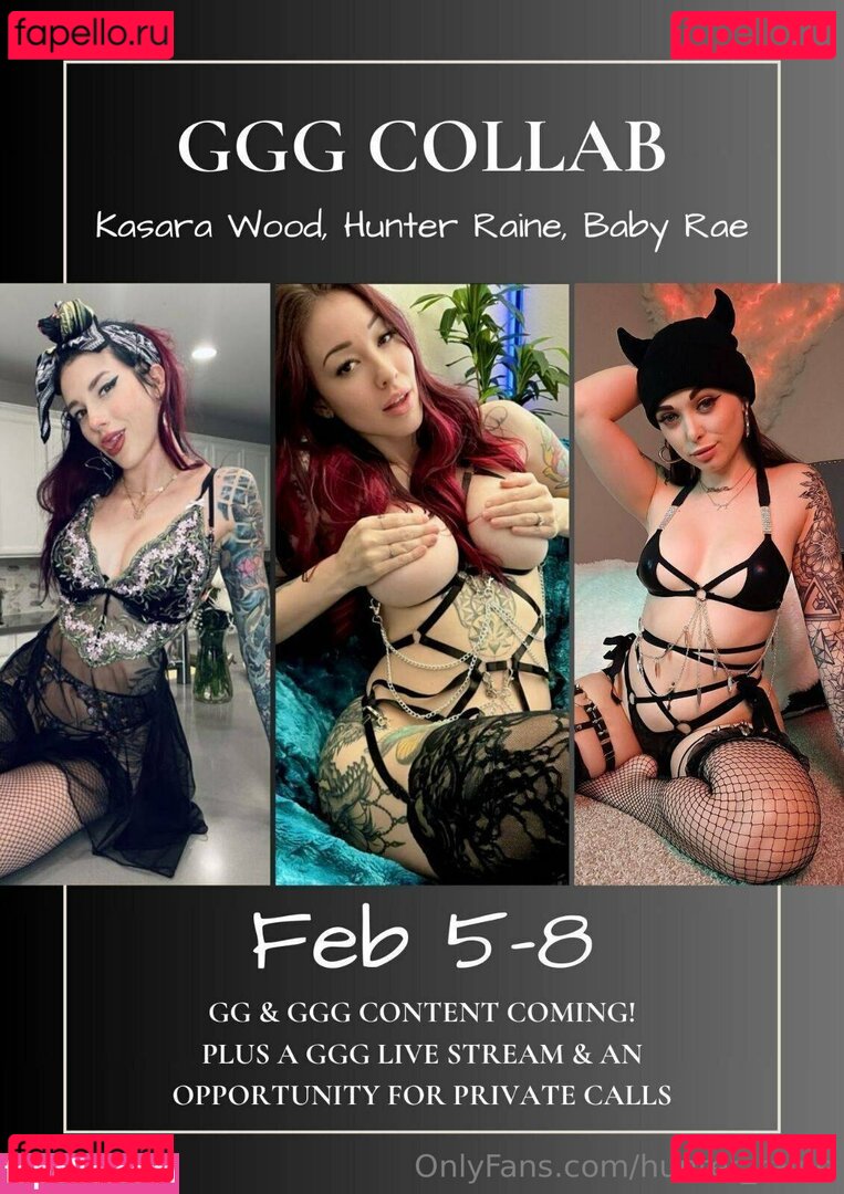 Hunter_raine / Hᴜɴᴛᴇʀ Rᴀɪɴᴇ Onlyfans Photo Gallery 