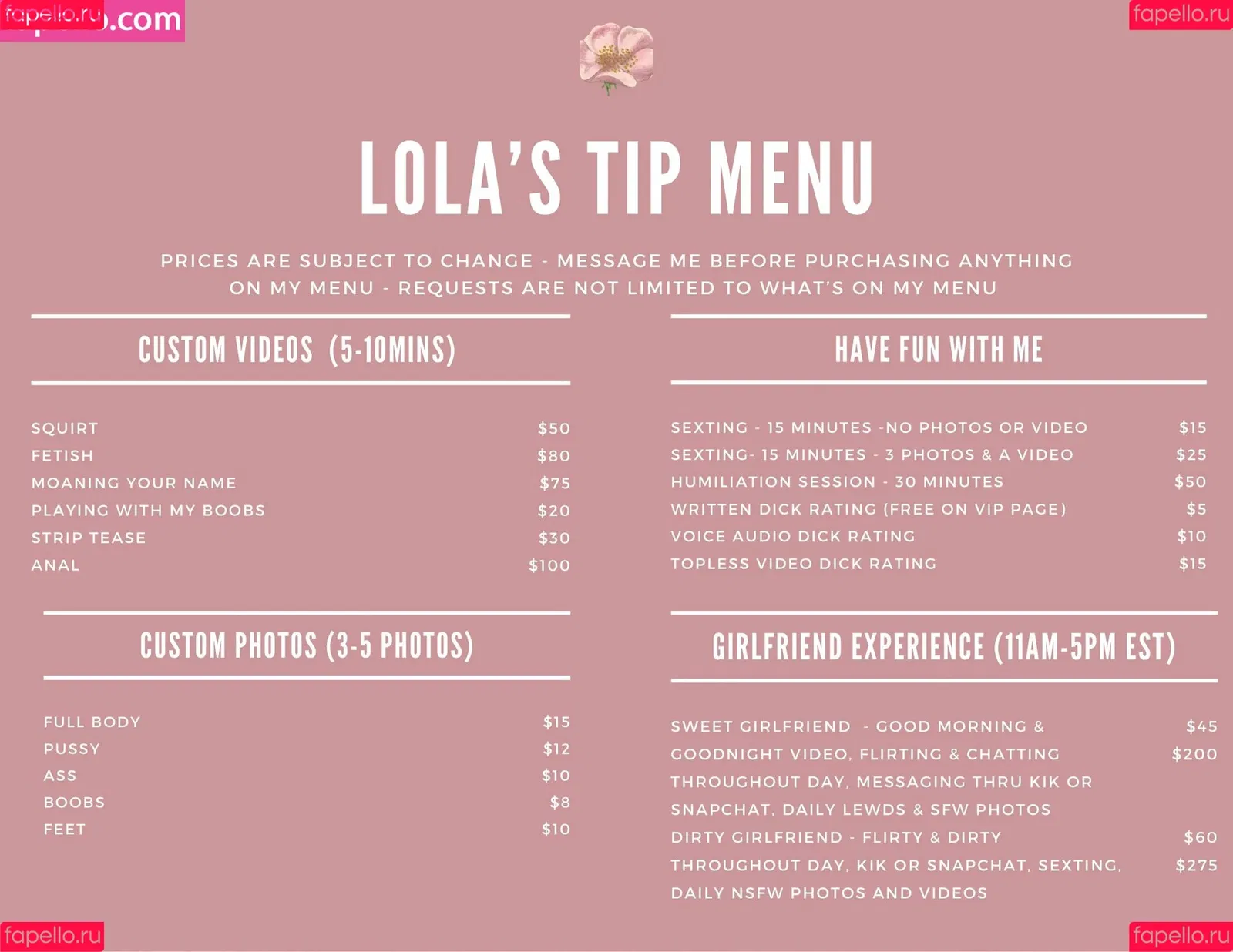 luckywithlola Onlyfans Photo Gallery 
