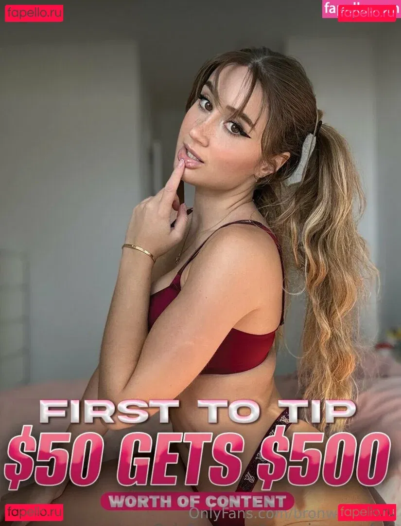 bronwinaurora Onlyfans Photo Gallery 