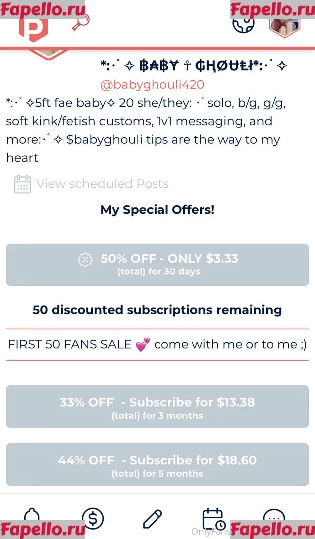 babyghouli420 Onlyfans Photo Gallery 