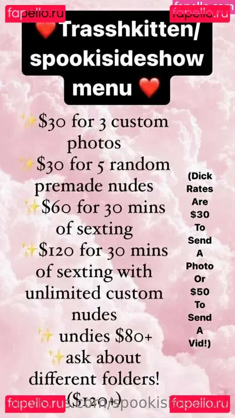 spookisideshow Onlyfans Photo Gallery 