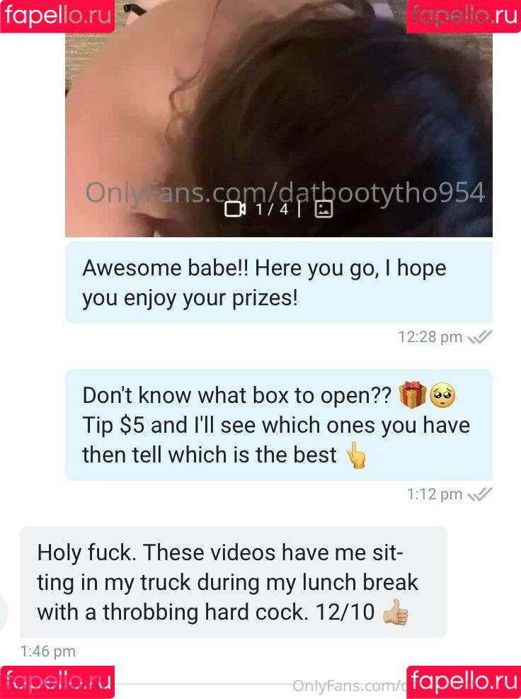 datbootytho954 Onlyfans Photo Gallery 