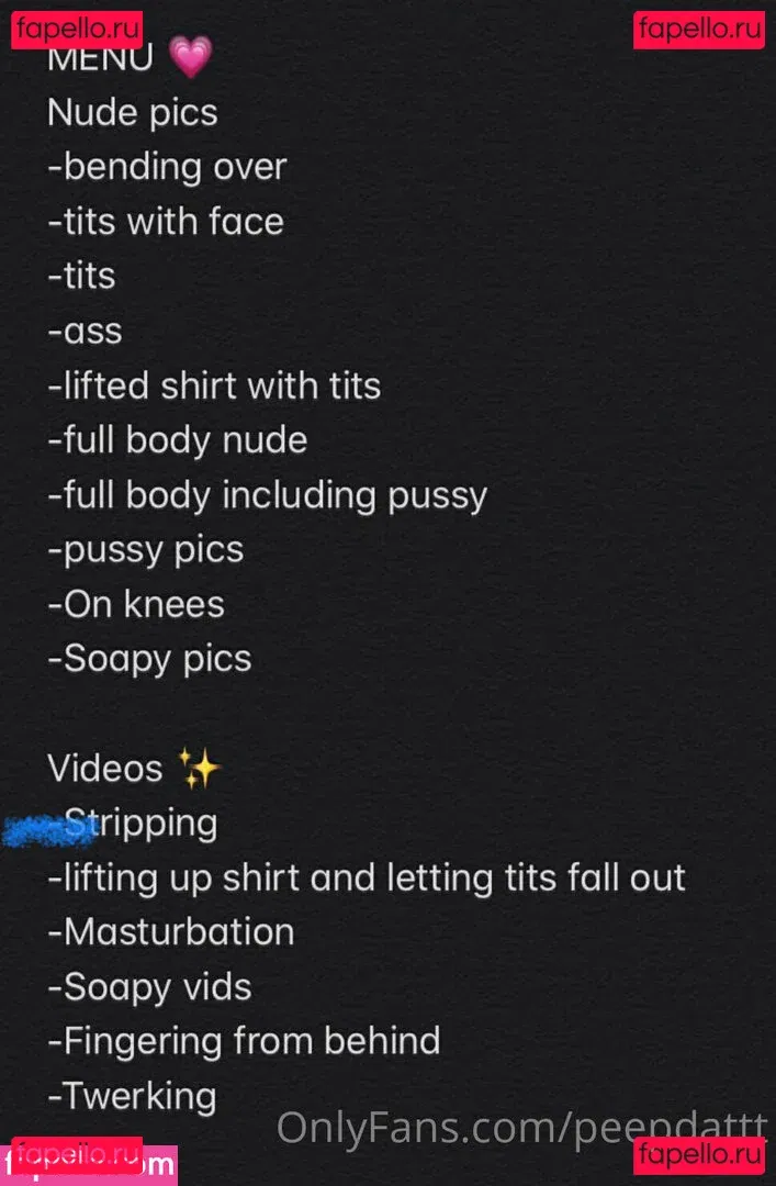 Peepdattt Onlyfans Photo Gallery 