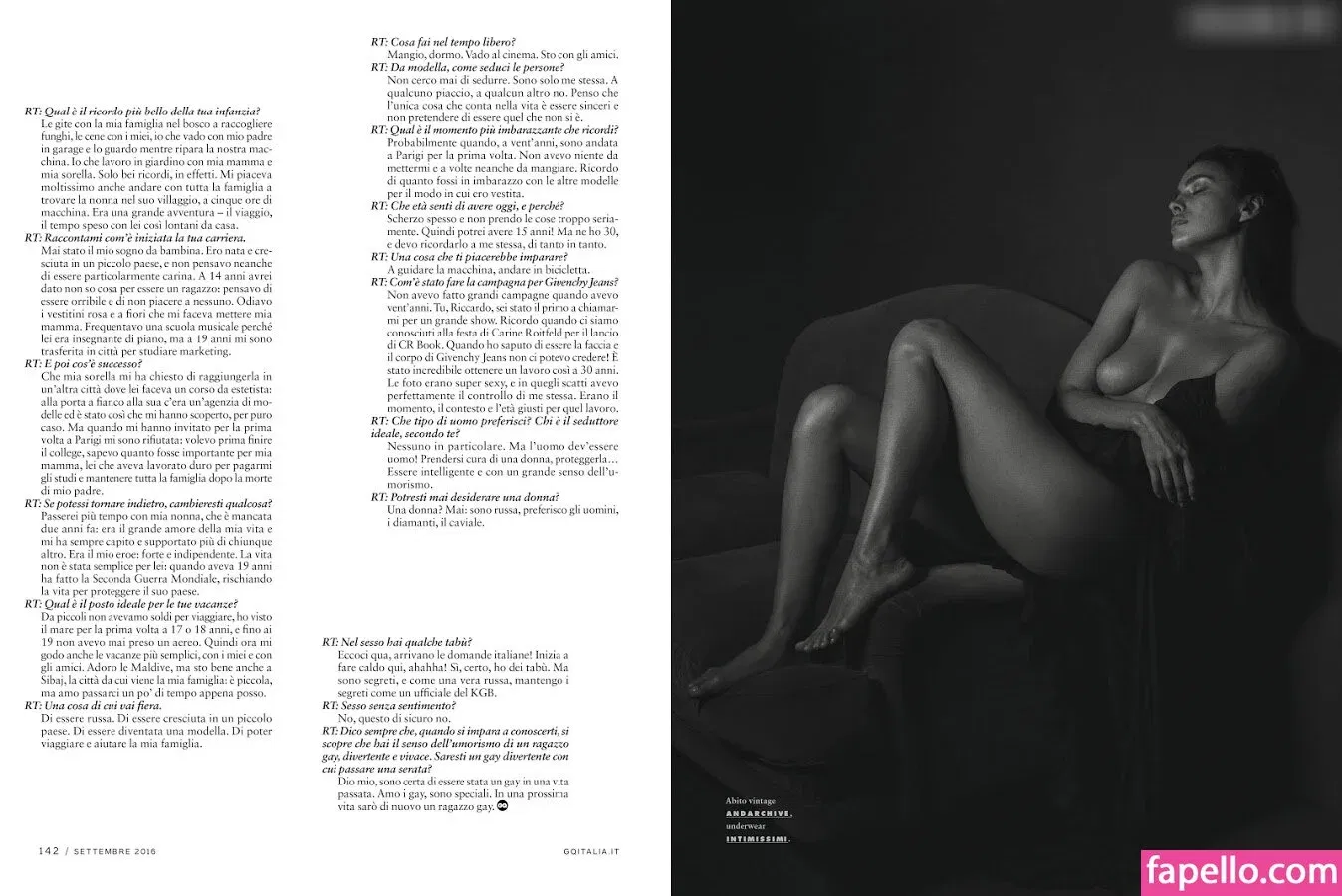 Irina Shayk Onlyfans Photo Gallery 