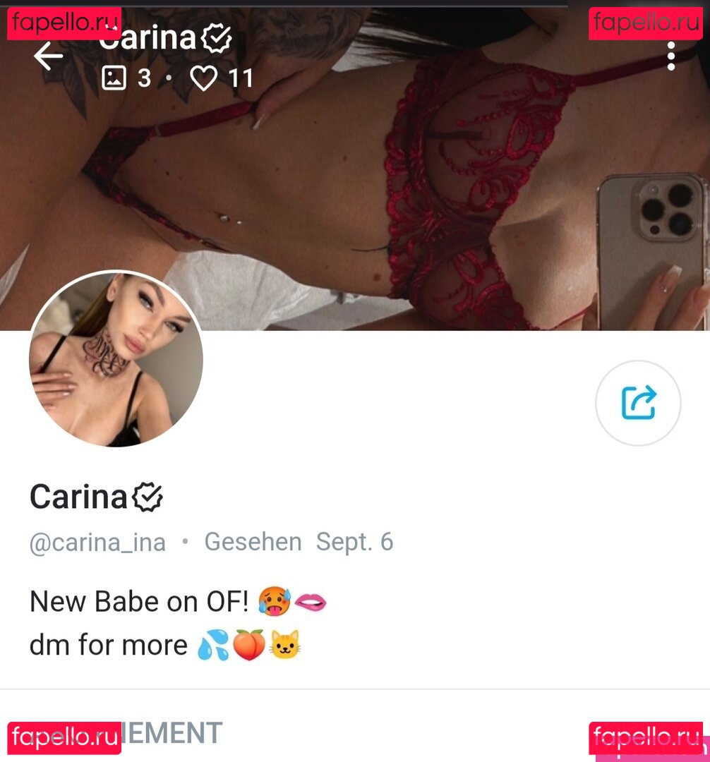 Carina_ina Onlyfans Photo Gallery 
