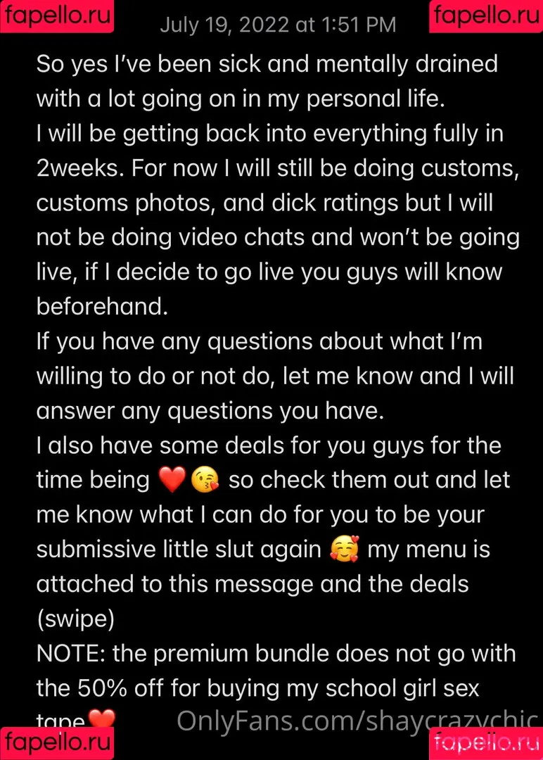 shaycrazychic Onlyfans Photo Gallery 