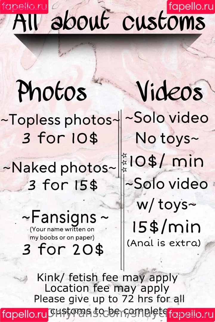 shaycrazychic Onlyfans Photo Gallery 
