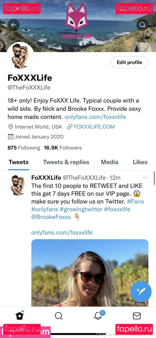 foxxxlifefree Onlyfans Photo Gallery 