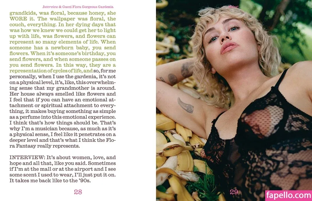 Miley Cyrus Onlyfans Photo Gallery 