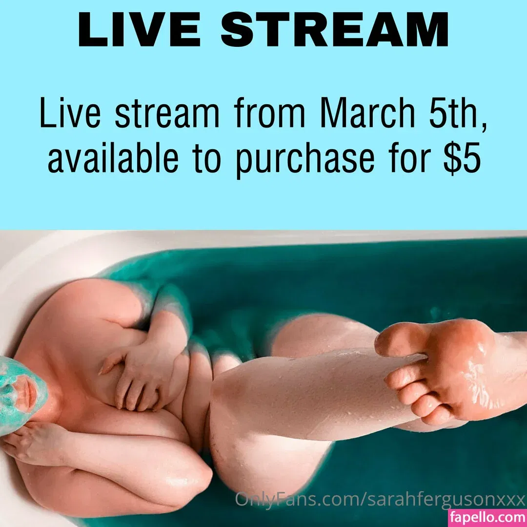 sarahfergusonxxx Onlyfans Photo Gallery 