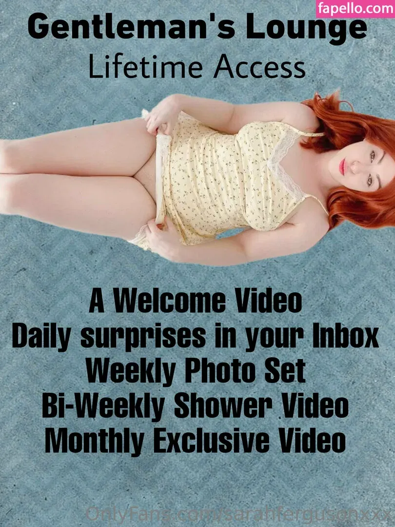 sarahfergusonxxx Onlyfans Photo Gallery 