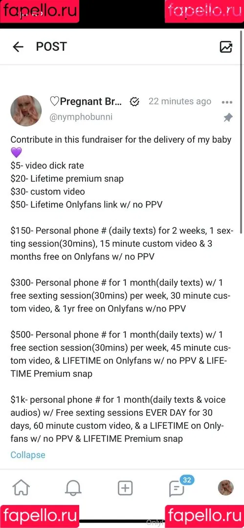nymphobunni Onlyfans Photo Gallery 