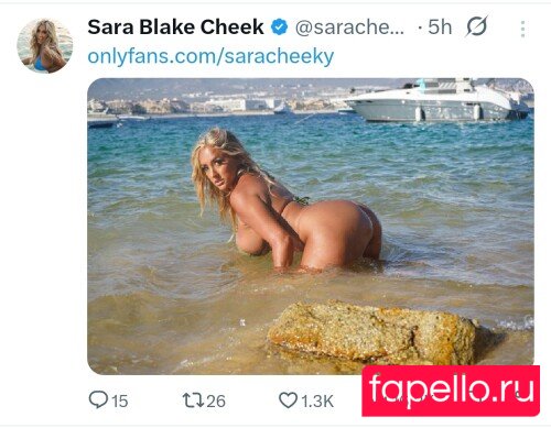 Sara Cheeky Nude Onlyfans Photo 14
