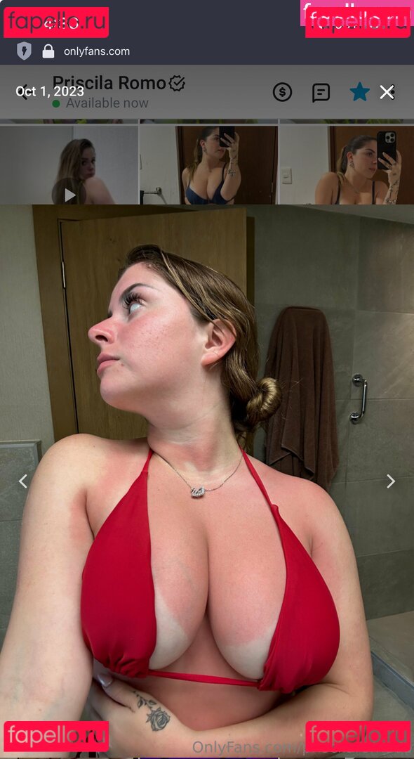 Priscila Romo / priscilaromooo Onlyfans Photo Gallery 