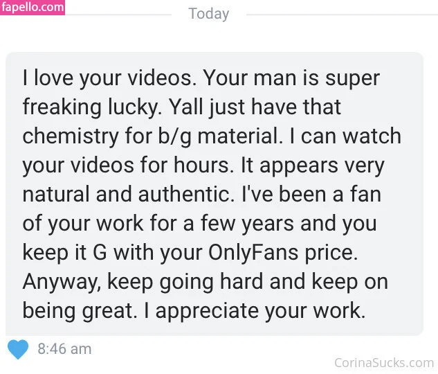 Corinasbooty Onlyfans Photo Gallery 