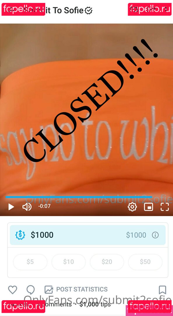 slayerofliarsandscammers2.0 / submit2sofie Onlyfans Photo Gallery 