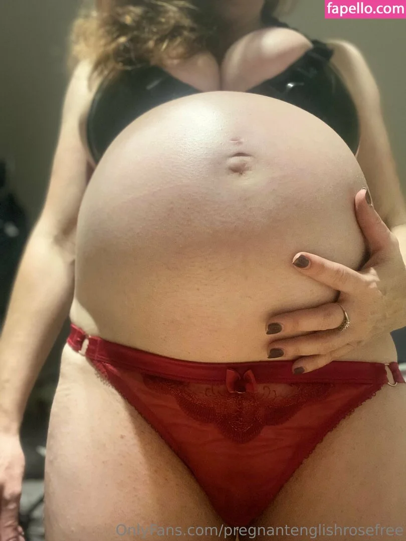 pregnantenglishrosefree Onlyfans Photo Gallery 