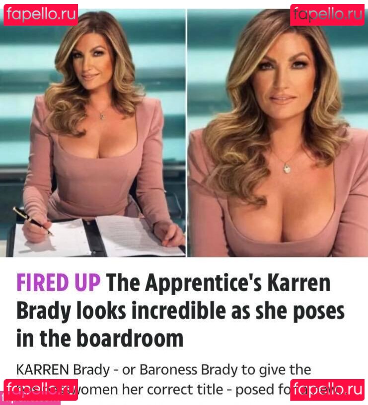 Karren Brady / karren_brady_official Nude Onlyfans Photo 19