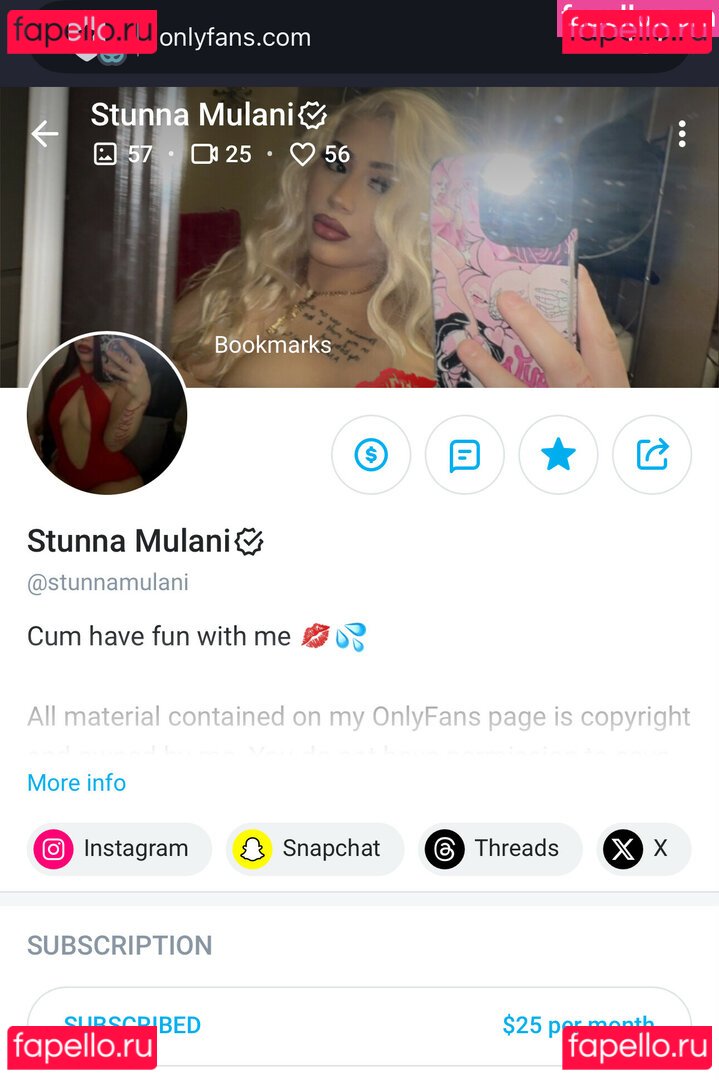 StunnaMulani Nude Onlyfans Photo 37