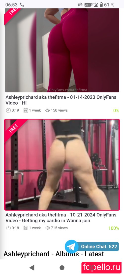 Ashley Prichard / the.fit.ma / thefitma Nude Onlyfans Photo 34