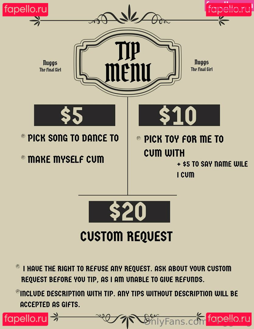 nuggstfg / nuggsthefinalgirl Onlyfans Photo Gallery 