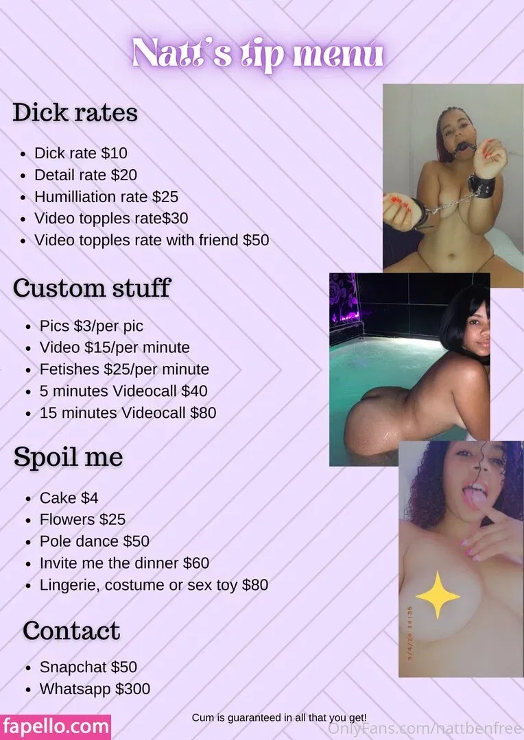 nattbenfree Onlyfans Photo Gallery 