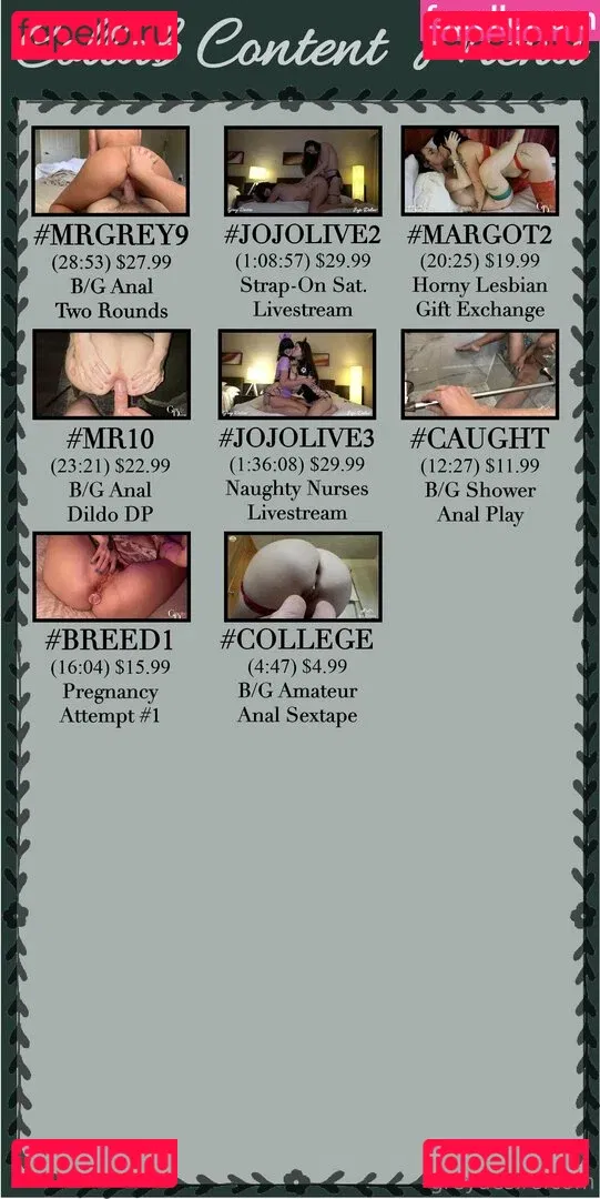 Greydesire69 Onlyfans Photo Gallery 