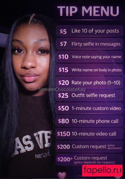 Streamchocolatekay Nude Onlyfans Photo 18