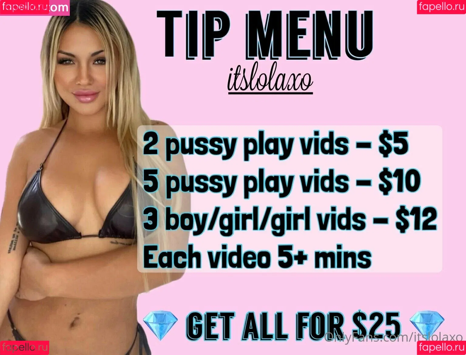 itslolaxo Onlyfans Photo Gallery 